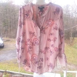 Nine West Pink/Peach Blouse